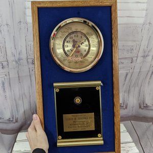 Vintage International World‎ Time Zone Wall Clock R